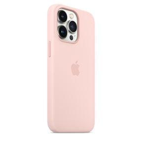 APLLE CAPA IPHONE 13 PRO SILICONE 6.1 CASE WITH MAGSAFE - CHALK PINK