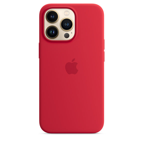 Funda de silicona para iPhone 13 Pro con MagSafe – (PRODUCT)RED