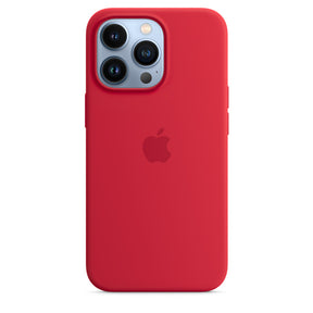 Funda de silicona para iPhone 13 Pro con MagSafe – (PRODUCT)RED