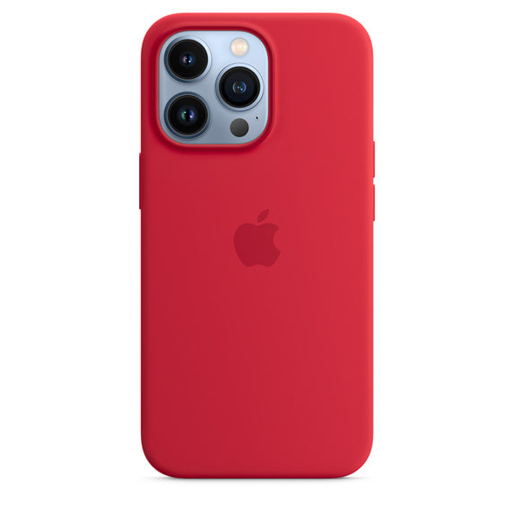 Funda de silicona para iPhone 13 Pro con MagSafe – (PRODUCT)RED