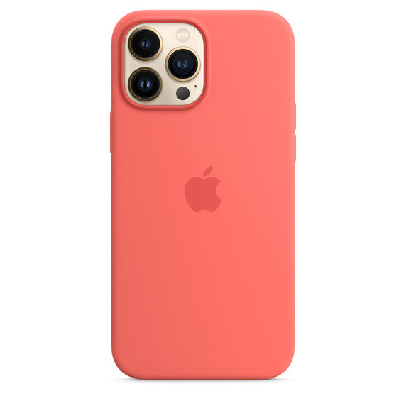 APLLE CAPA IPHONE 13 PRO MAX SILICONE 6.7 CASE WITH MAGSAFE - PINK POMELO