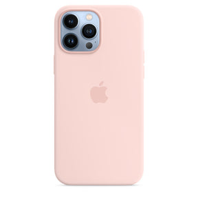 APLLE CAPA IPHONE 13 PRO MAX SILICONE 6.7 CASE WITH MAGSAFE - CHALK PINK