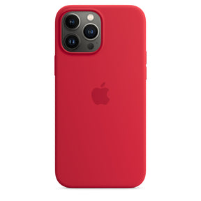 iPhone 13 Pro Max Silicone Case with MagSafe – (PRODUCT)RED