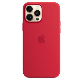 iPhone 13 Pro Max Silicone Case with MagSafe – (PRODUCT)RED