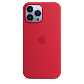 iPhone 13 Pro Max Silicone Case with MagSafe – (PRODUCT)RED