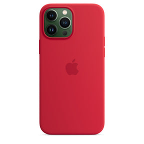 iPhone 13 Pro Max Silicone Case with MagSafe – (PRODUCT)RED