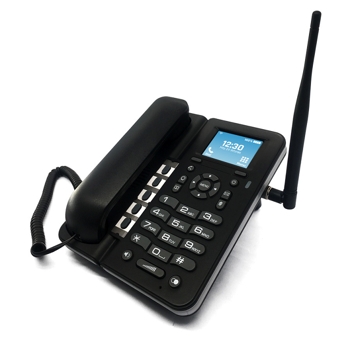 Teléfono Secretaria Maxcom Comfort MM41D Doble Banda 4G VoLTENegro