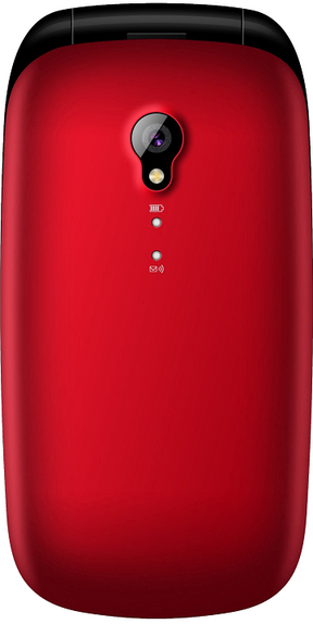 Teléfono Móvil MAXCOM Comfort MM816Red 2.4" Dual Sim Rojo