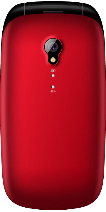 Teléfono Móvil MAXCOM Comfort MM816Red 2.4" Dual Sim Rojo