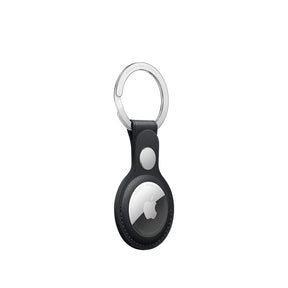 APPLE AIRTAG LEATHER KEY RING MIDNIGHT