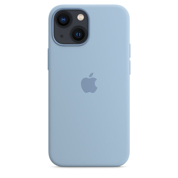 APPLE CASE IPHONE 13 MINI SILICONE 5.4 CASE WITH MAGSAFE - BLUE FOG