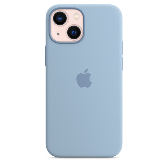 APPLE CASE IPHONE 13 MINI SILICONE 5.4 CASE WITH MAGSAFE - BLUE FOG