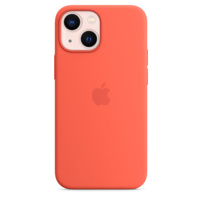 APPLE CASE IPHONE 13 MINI SILICONE 5.4 CASE WITH MAGSAFE - NECTARINE