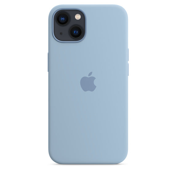 APPLE CAPA IPHONE 13 SILICONE 6.1 CASE WITH MAGSAFE - BLUE FOG