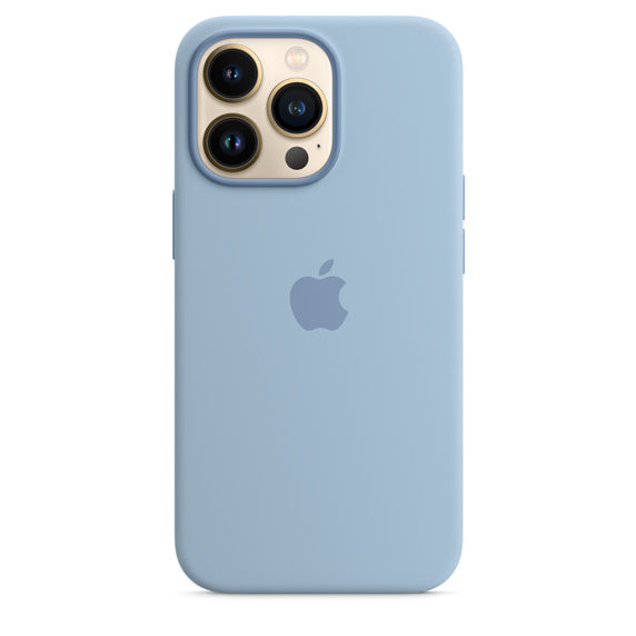 APLLE CAPA IPHONE 13 PRO SILICONE 6.1 CASE WITH MAGSAFE - BLUE FOG