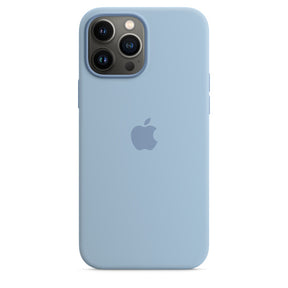 APLLE CAPA IPHONE 13 PRO MAX SILICONE 6.7 CASE WITH MAGSAFE - BLUE FOG