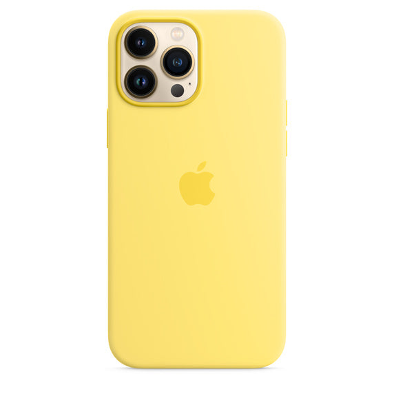 APLLE CAPA IPHONE 13 PRO MAX SILICONE 6.7 CASE WITH MAGSAFE - LEMON ZEST