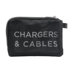 PURE ACCESSORIES POUCH - SILVER ZIP