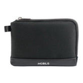 PURE ACCESSORIES POUCH - SILVER ZIP