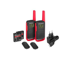 WALKIE TALKIES T62 BLACK RED