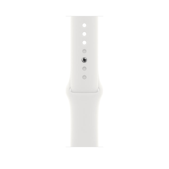 APPLE WATCH SERIES 8 GPS+CELLULAR CAJA DE ACERO INOXIDABLE DE 45 MM EN PLATA CON SP BLANCO