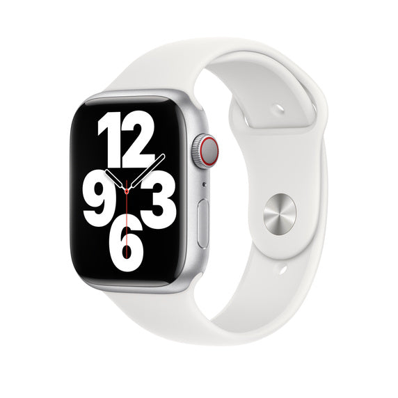 APPLE BRACELET WHITE SPORT BAND 45MM