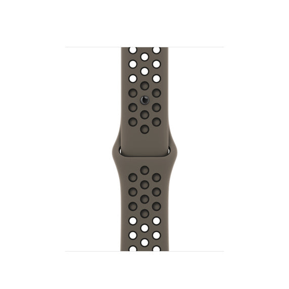 APPLE BRACELET OLIVE GRAY/BLACK NIKE SPORT BAND 41MM