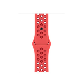 APPLE BRACELET BRIGHT CRIMSON/GYM RED NIKE SPORT BAND 41MM