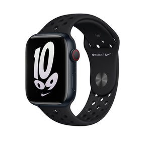 APPLE BRACELET BLACK/BLACK NIKE SPORT BAND 45MM