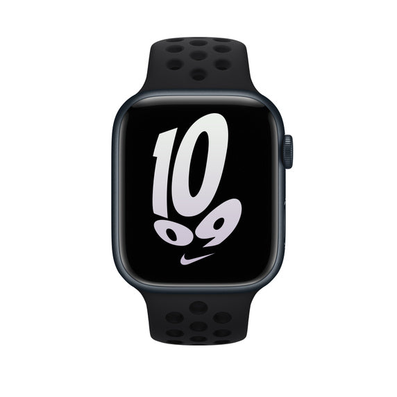 APPLE BRACELET BLACK/BLACK NIKE SPORT BAND 45MM