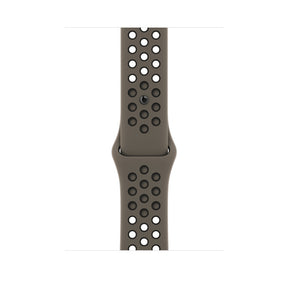 APPLE BRACELET OLIVE GRAY/BLACK NIKE SPORT BAND 45MM