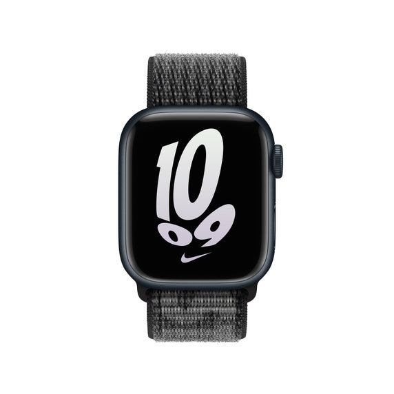 APPLE BRACELETE BLACK/SUMMIT WHITE NIKE SPORT LOOP 41MM