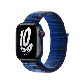 APPLE BRACELET GAME ROYAL/MIDNIGHT NAVY NIKE SPORT LOOP 41MM