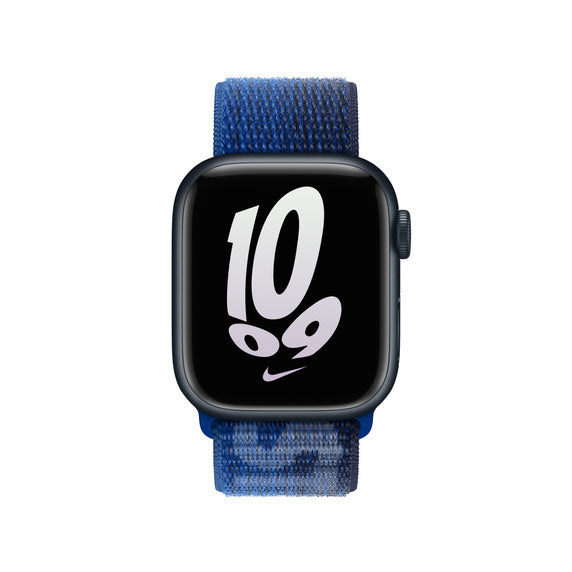 APPLE BRACELET GAME ROYAL/MIDNIGHT NAVY NIKE SPORT LOOP 41MM