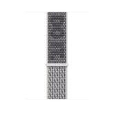 Apple 44mm Nike Sport Loop - Bracelete de relógio para relógio inteligente - tamanho Regular - branco cume - demo - para Watch (42 mm, 44 mm, 45 mm, 49 mm)