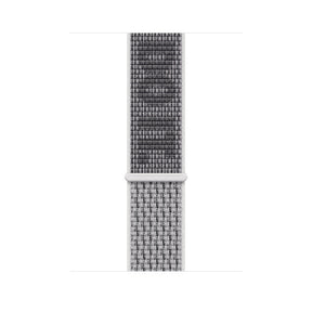 Apple 44mm Nike Sport Loop - Bracelete de relógio para relógio inteligente - tamanho Regular - branco cume - demo - para Watch (42 mm, 44 mm, 45 mm, 49 mm)