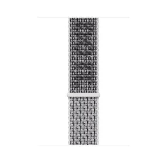 Apple 44mm Nike Sport Loop - Watch Strap for Smart Watch - Regular Size - White Ridge - Demo - for Watch (42mm, 44mm, 45mm, 49mm)