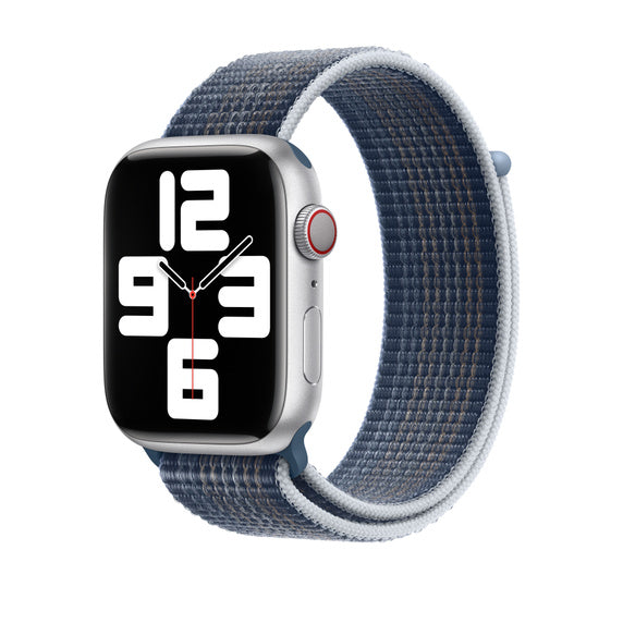 APPLE BRACELET STORM BLUE SPORT LOOP 45MM