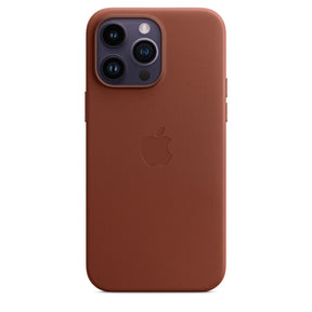 APPLE CAPA IPHONE 14 PRO MAX LEATHER CASE WITH MAGSAFE - UMBER