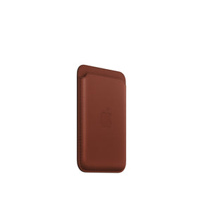 APPLE CAPA IPHONE LEATHER WALLET WITH MAGSAFE - UMBER