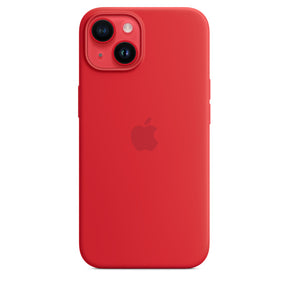 iPhone 14 Silicone Case with MagSafe - (PRODUCT)RED