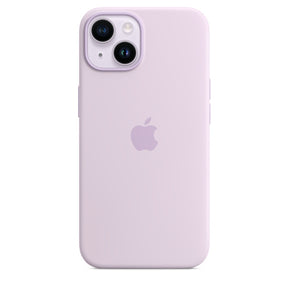 APPLE CAPA IPHONE 14 SILICONE CASE WITH MAGSAFE - LILAC