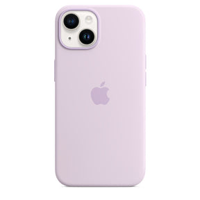 APPLE CAPA IPHONE 14 SILICONE CASE WITH MAGSAFE - LILAC