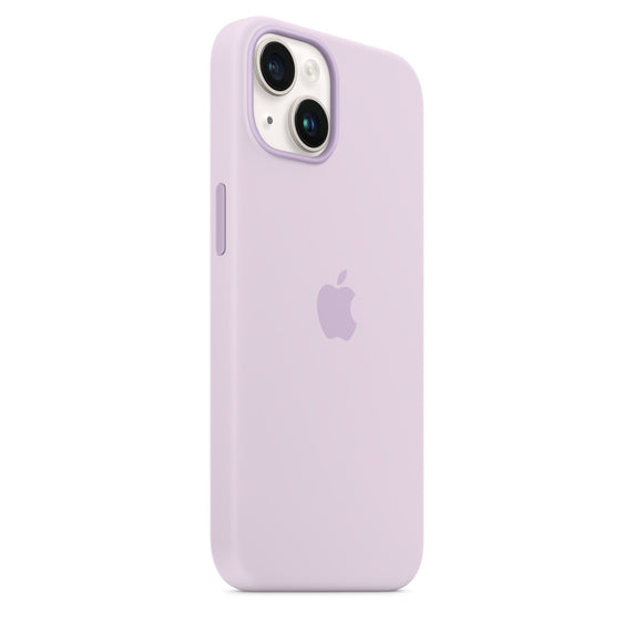 APPLE CAPA IPHONE 14 SILICONE CASE WITH MAGSAFE - LILAC