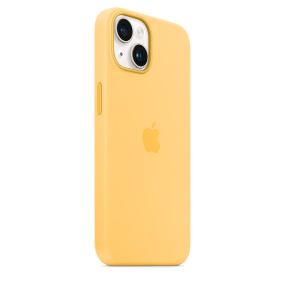 APPLE CAPA IPHONE 14 SILICONE CASE WITH MAGSAFE - SUNGLOW