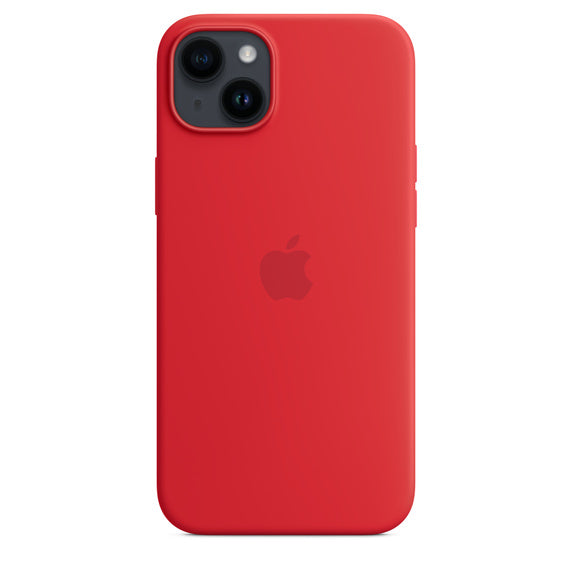 iPhone 14 Plus Silicone Case with MagSafe - (PRODUCT)RED