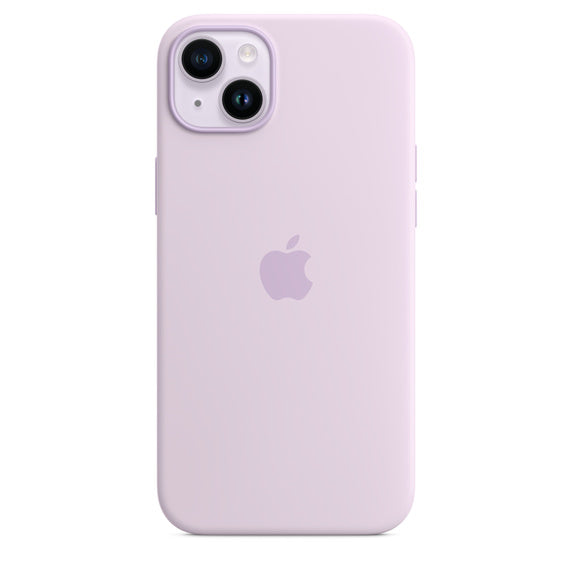 APPLE CAPA IPHONE 14 PLUS SILICONE CASE WITH MAGSAFE - LILAC