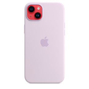 APPLE CAPA IPHONE 14 PLUS SILICONE CASE WITH MAGSAFE - LILAC