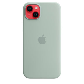 APPLE CAPA IPHONE 14 PLUS SILICONE CASE WITH MAGSAFE - SUCCULENT