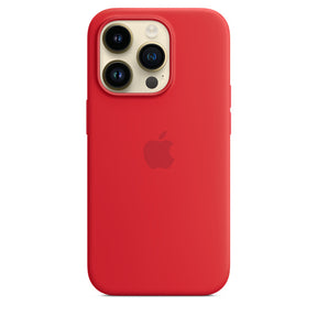 iPhone 14 Pro Silicone Case with MagSafe - (PRODUCT)RED